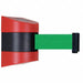 D0129 Belt Barrier Red Belt Color Green