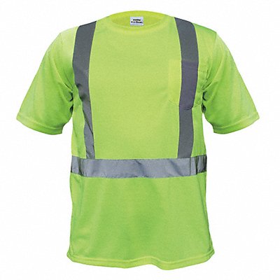 T-Shirt Polyester Lime 5XL