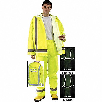Rain Pants Class E Yellow/Green 4XL