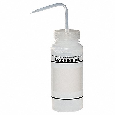 Wash Btl Std 16 oz Machine Oil Wht PK6