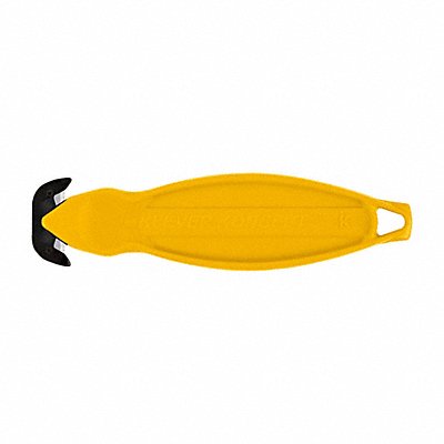 F9141 Safety Cutter Disp 5-3/4 in Yellow PK10