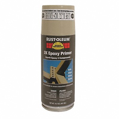 Aerosol 2K Epoxy Primer Beige 14.1 Oz