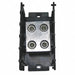 Power Distr Block Al/Cu 600V AC/DC