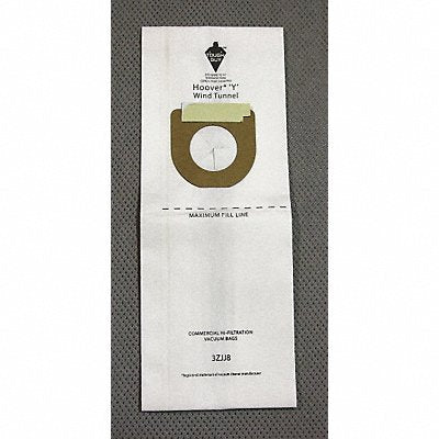 Vacuum Bag Paper 2-Ply Reusable PK3