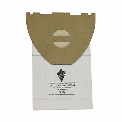 Vacuum Bag Paper 2-Ply Reusable PK10