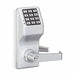 Electronic Lock Satin Chrome 12 Button