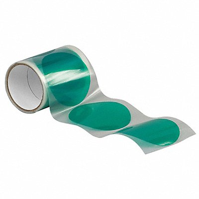 Film Tape 4 in dia Green 3.3 mil PK50