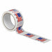 Carton Sealing Tape Blue Red