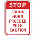 Facility Sign 18 inx12 in Aluminum