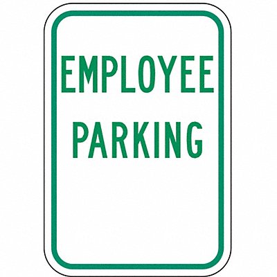 Employee Parking Parking Sign 18 x 12 