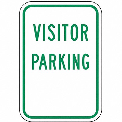 Visitor Parking Parking Sign 18 x 12 