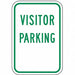 Visitor Parking Parking Sign 18 x 12 