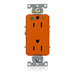 GFCI Receptacle Orange PBT Polyester