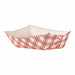 Disp Food Tray Red 5 3/8 in W PK1000