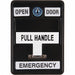 Emergency Pull Station 30VAC/DC Black