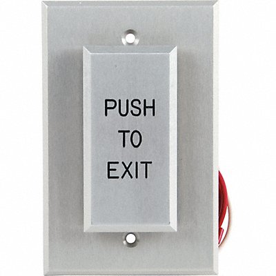 Push to Exit Button 24VDC 3 W