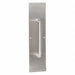 DOOR PULL PLATE 3.5X15 W/ 6 CTC PULL