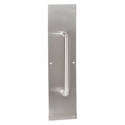 DOOR PULL PLATE 3.5X15 W/ 8 CTC PULL