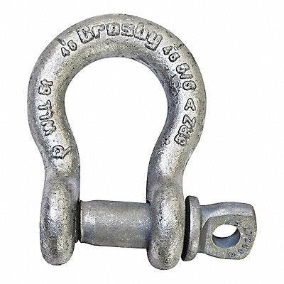 Anchor Shackle Screw Pin 1 1/8 Body Size