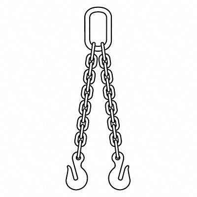 Chain Sling 5 ft L DOG Sling Type