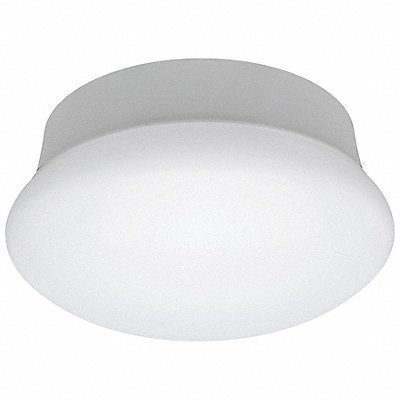 Rnd LED Mount 7in 4000K 830lm White Poly