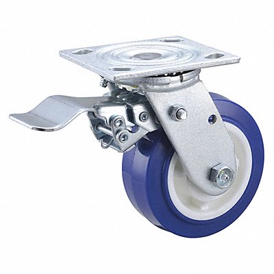 NSF-Listed Plate Caster Swivel 750 lb.