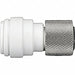 Female Connector White 3/8 Tube PK10