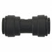 Union Connector Black 3/8 Tube PK10