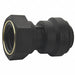Female Adapter Black 1/4 Tube EPDM PK10
