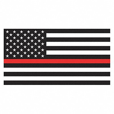 Thin Red Line Flag 3 ft x 5 ft