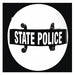 Round State Police Riot Shield Clear