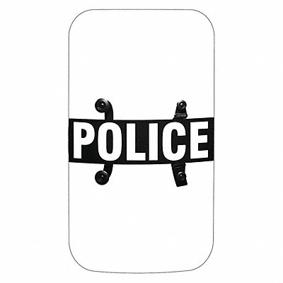 Federal Police Riot Shield Clear