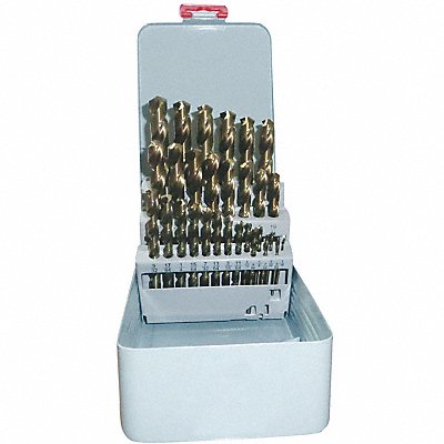 Jobber Drill Set 29 pc Cobalt