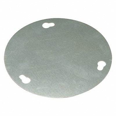 Drain Cover Silver 24 ga. Round 10 H