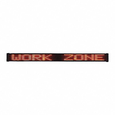 LED Message Display Sign Amber 3 H