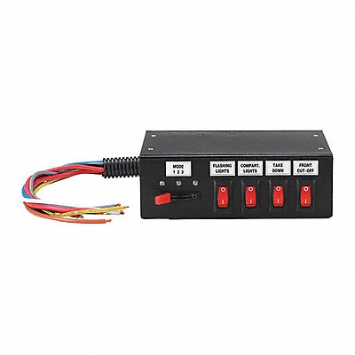 Switch Box w/Slide Switch 12V 7 Terminal