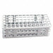 Test Tube Rack 5x12 Format White 2-5/8 H