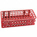 Test Tube Rack 5x12 Format Red 2-5/8 H