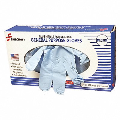 Disposable Gloves Nitrile M PK100