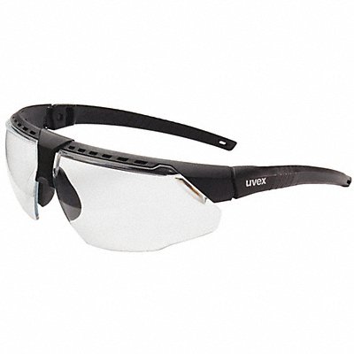 Safety Glasses Clear Lens Black Frame