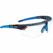 Safety Glasses Clear Lens Blue Frame