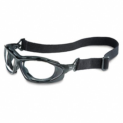 Safety Glasses Clear Lens Black Frame