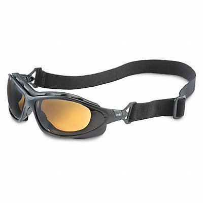 Safety Glasses Espresso Lens Black Frame