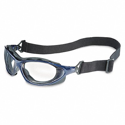 Safety Glasses Clear Lens Blue Frame