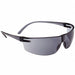 Safety Glasses Gray Lens Gray Frame