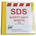 SDS Safety Data Sheets Binder English