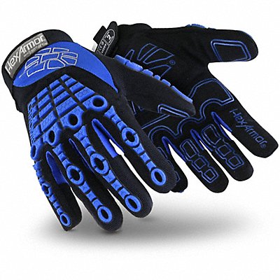 Mechanics Gloves A8 Blue/Black 3XL PR