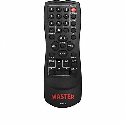 Remote Control Black 29/64 Depth