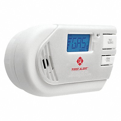 CO2 and Gas Alarm 9V Alkaline