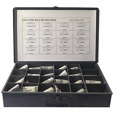 Teks Screw Assortment 800 pcs.